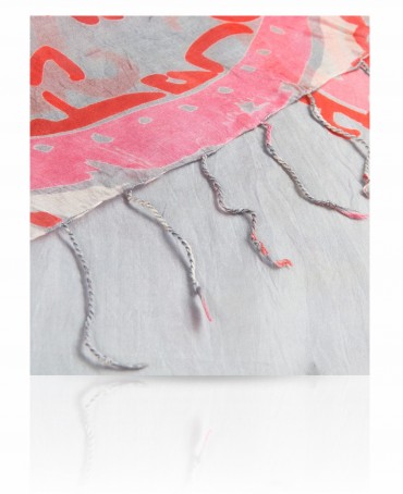 Палантин Женский S-PAISLEY/GREY.RED